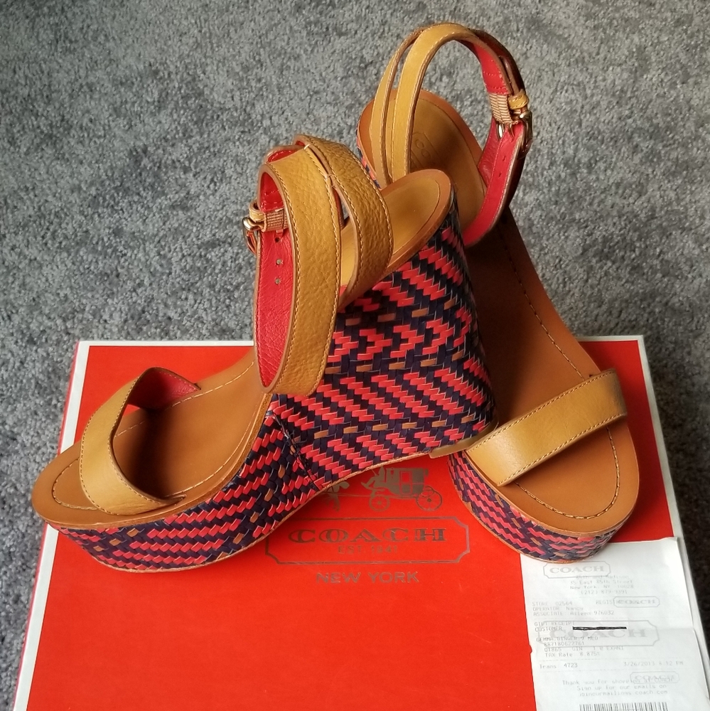 Coach wedges
